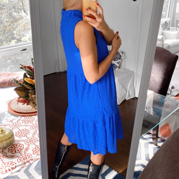 💙 LILLY PULITZER ROYAL BLUE LOOSE FIT CORNELIA DRESS! - Picture 2 of 12